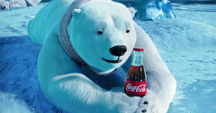 Coca Cola traz de volta o urso polar para o Natal Publicitários Criativos