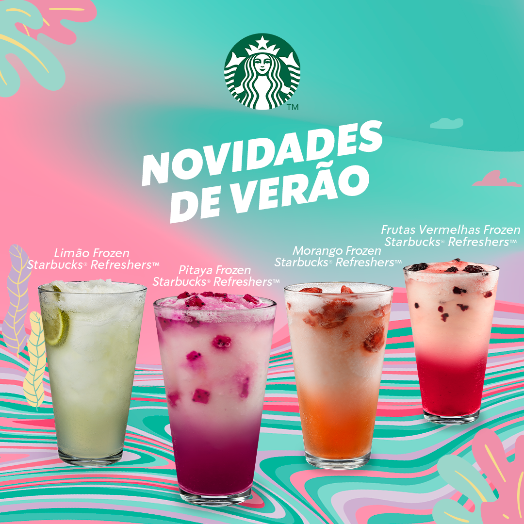 Starbucks Revela Novidades E Lan Amentos Refrescantes Para Ver O