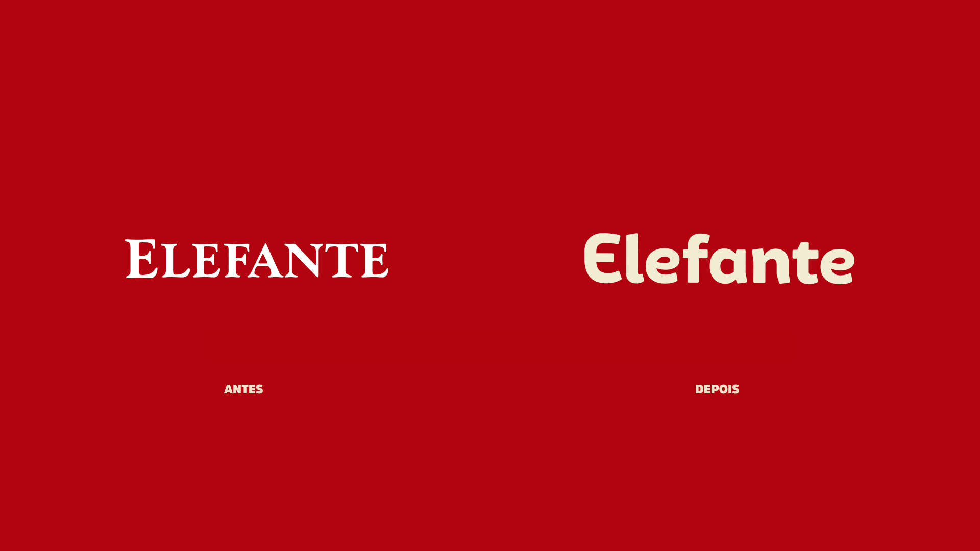 Elefante apresenta sua nova identidade visual Publicitários Criativos