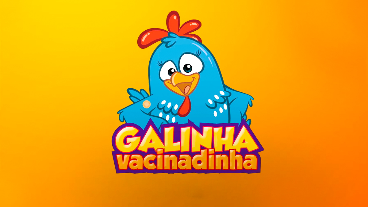 Galinha Pintadinha incentiva vacinação infantil contra a Covid