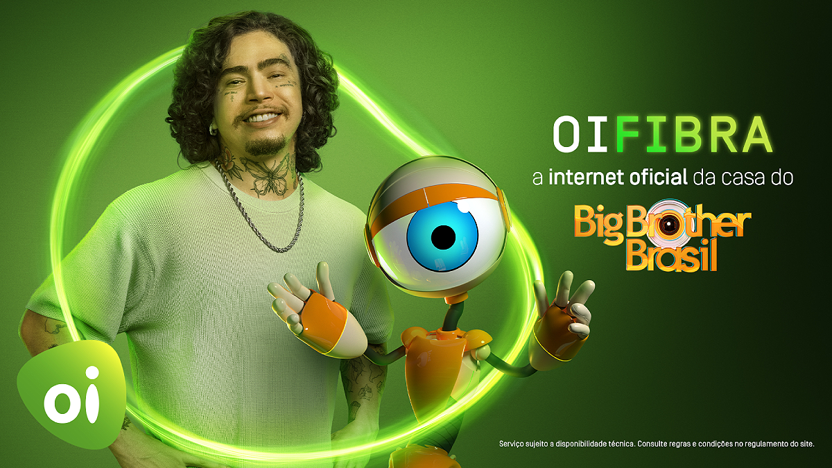 Oi estreia como marca parceira do ‘Big Brother Brasil 2024